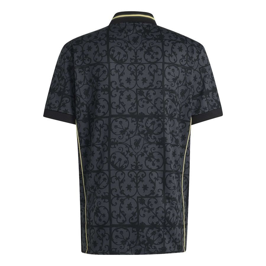 Liverpool T-Shirt Lifestyler - Carbon/Gold - Men's-SoccerKits Hub | Buy Soccer Jerseys Online